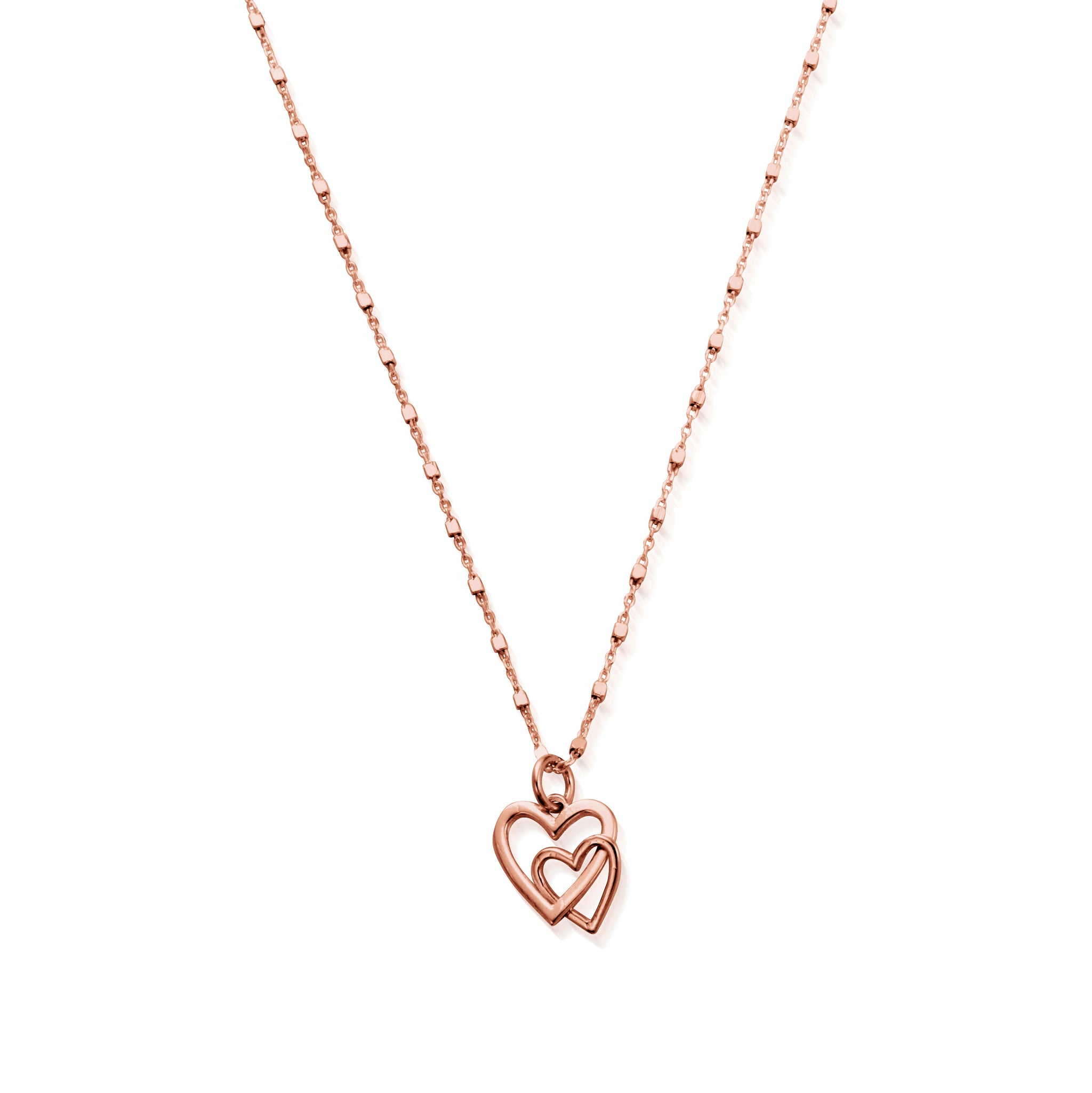 Interlocking Love Heart Necklace | ChloBo