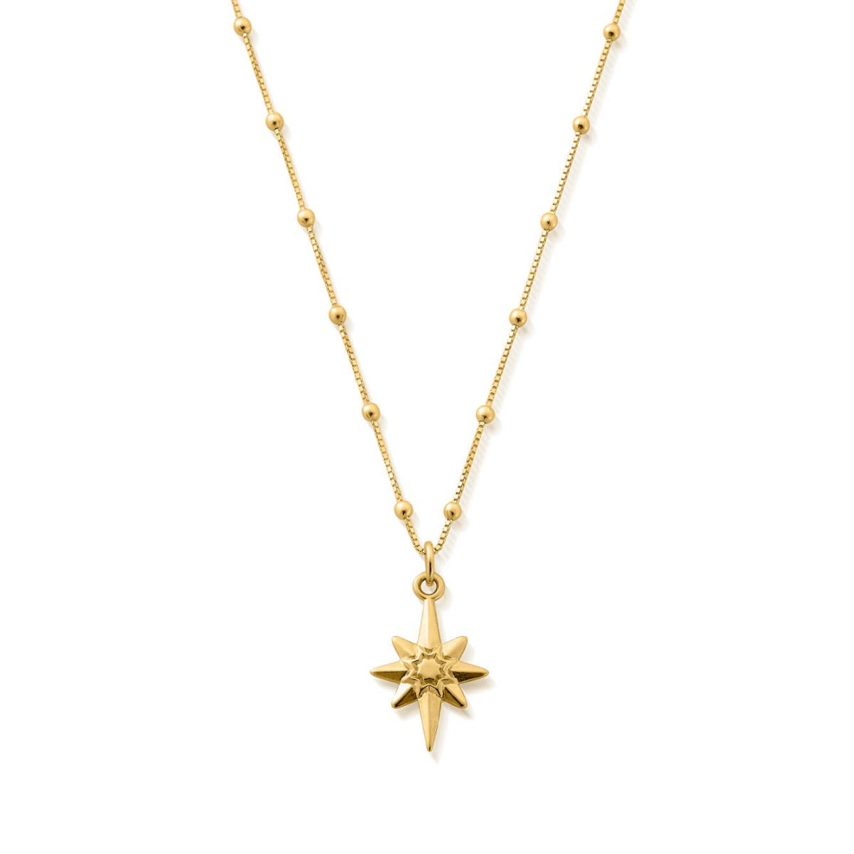 Bobble Chain Lucky Star Necklace | ChloBo
