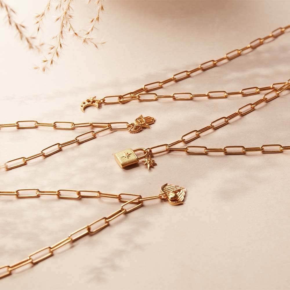 Link Chain Faith & Love Necklace | ChloBo