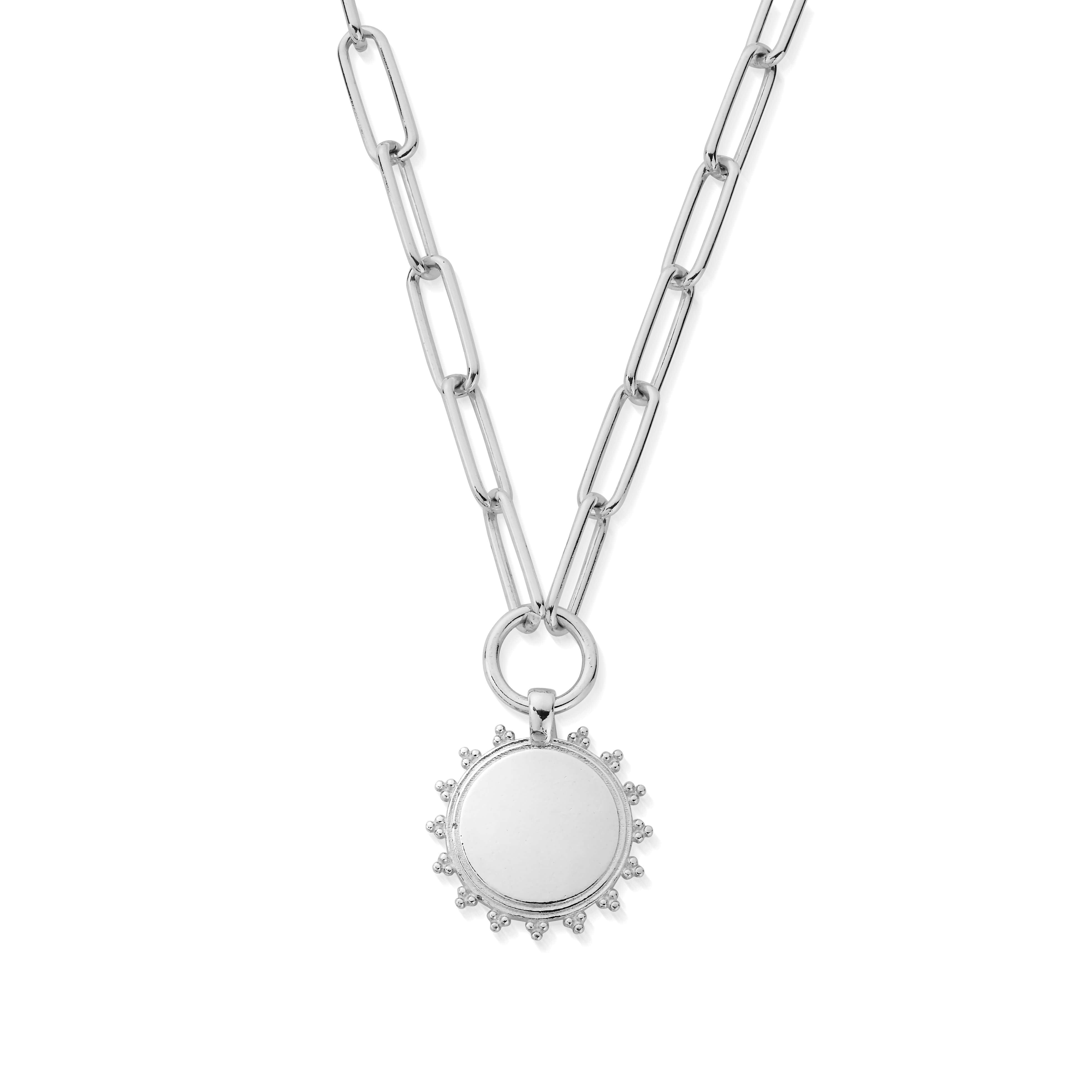 Personalised Sun Coin Necklace | ChloBo