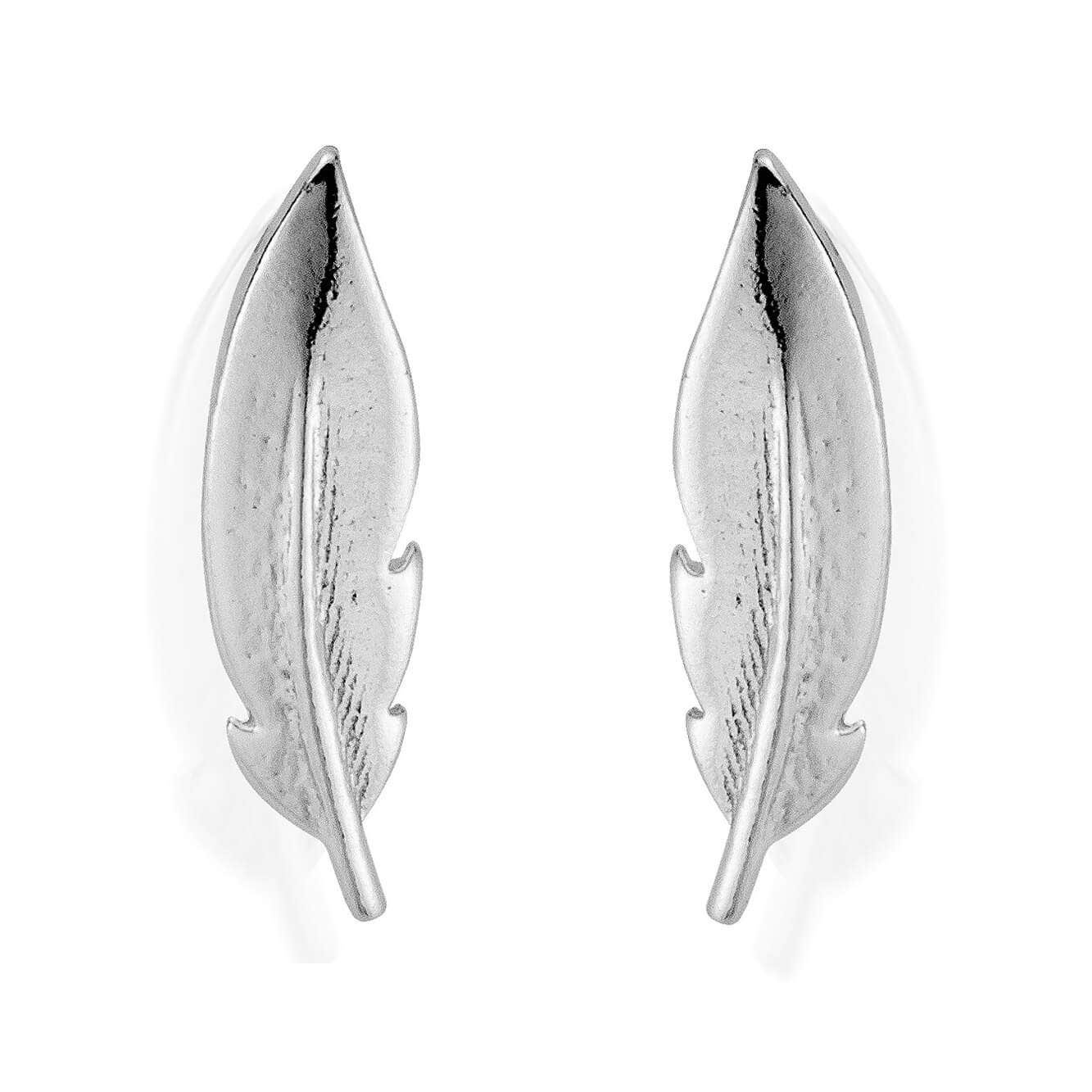 Feather Cuff Charm Earrings | UK Made | ChloBo