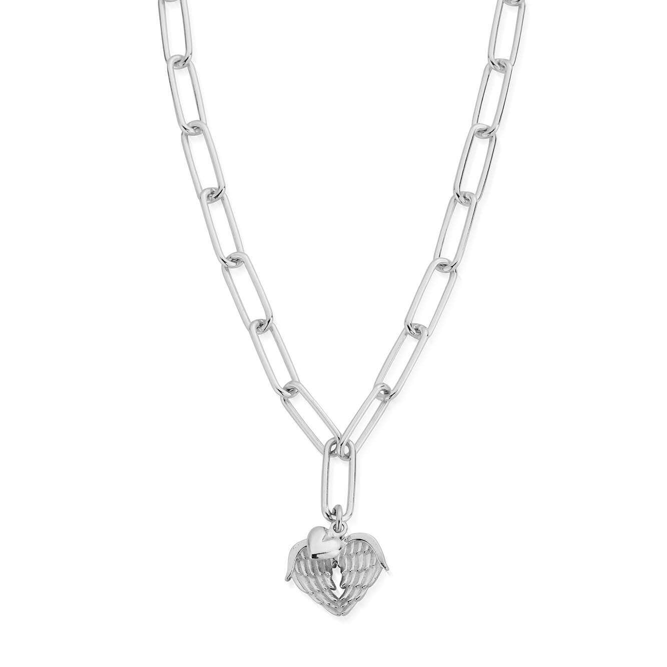 Link Chain Faith & Love Necklace | ChloBo