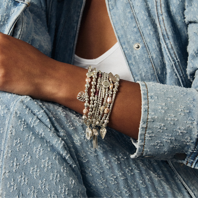 With Love Pink Pearl Bracelet