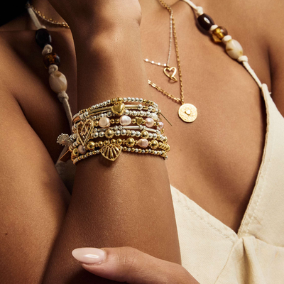 With Love Pink Pearl Bracelet