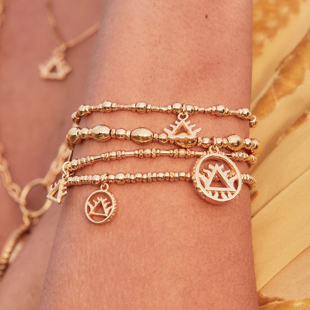 Sparkle Disc Fire Bracelet | ChloBo