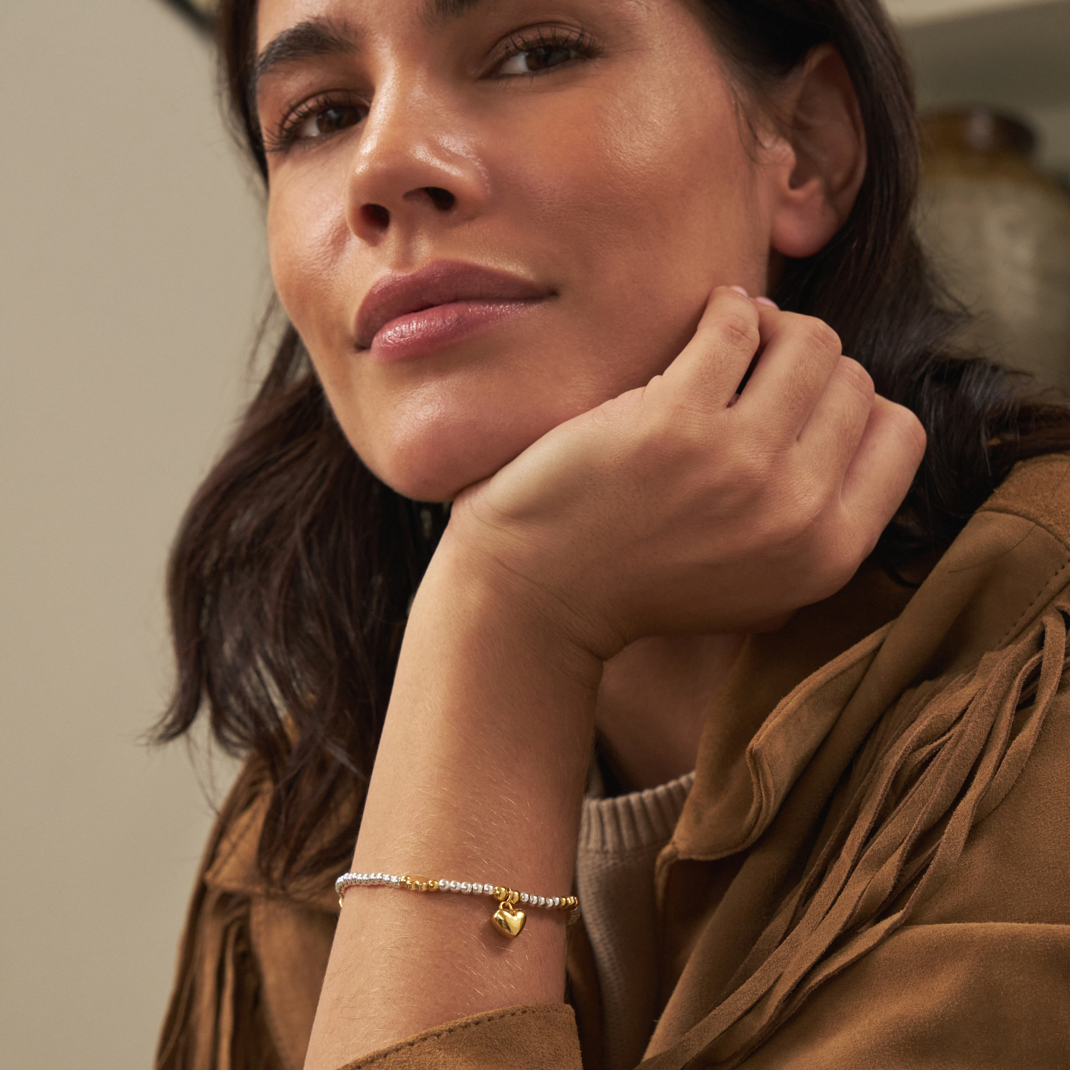 Golden Moments Of Love Bracelet