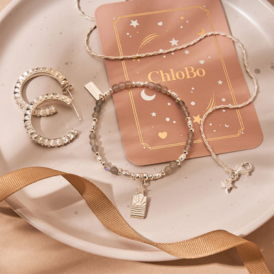 Moonbeam Hoop Earrings