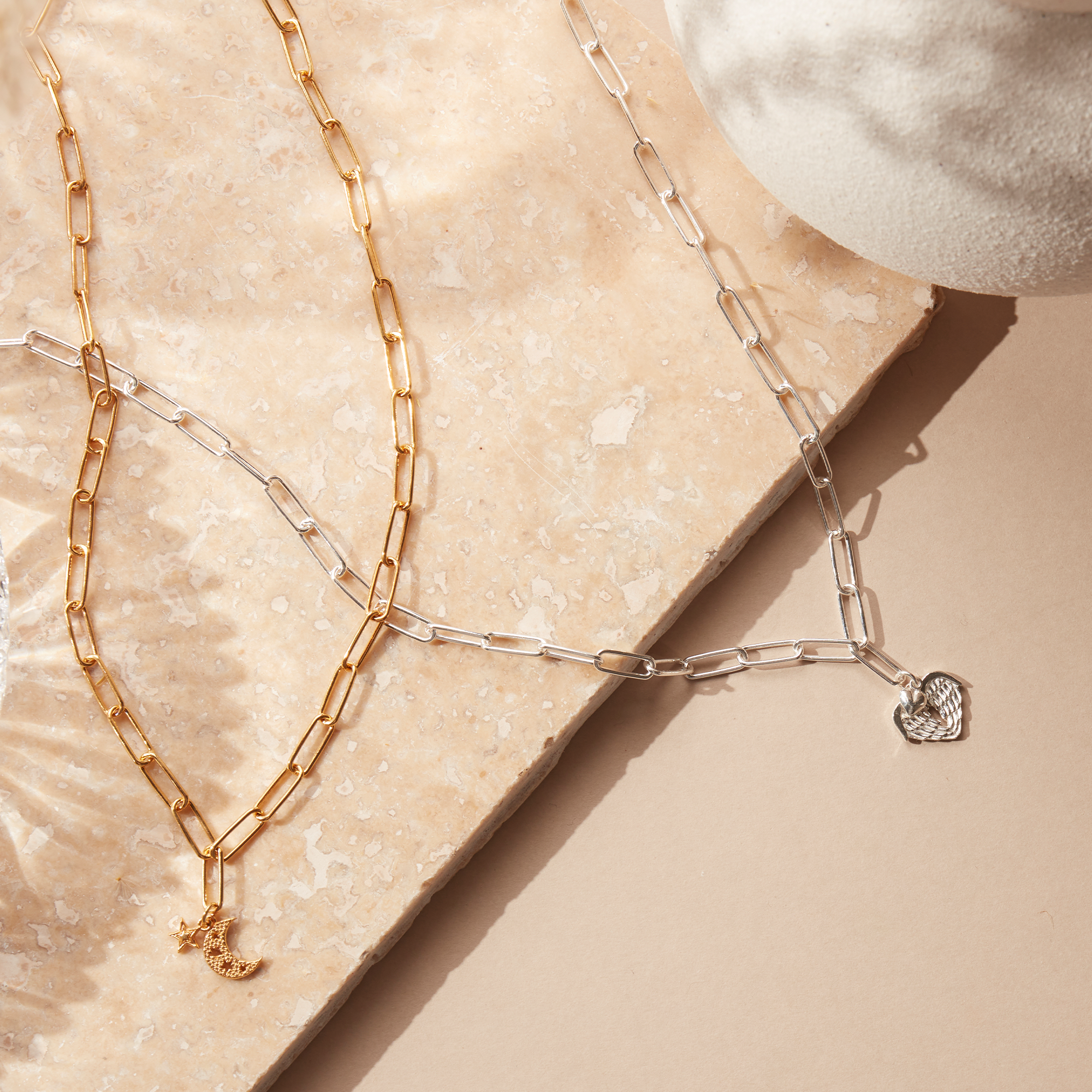 Link Chain Hope & Guidance Necklace