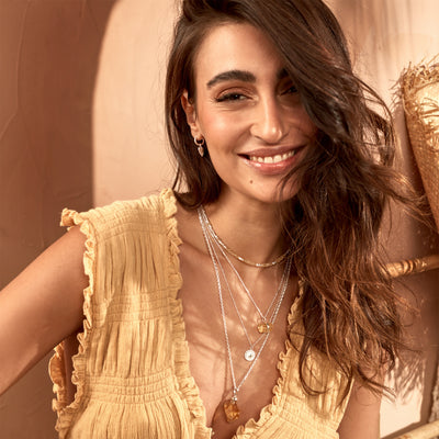 Citrine Raw Nugget Necklace