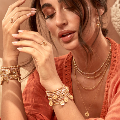 Soulful Rays Citrine Choker Necklace