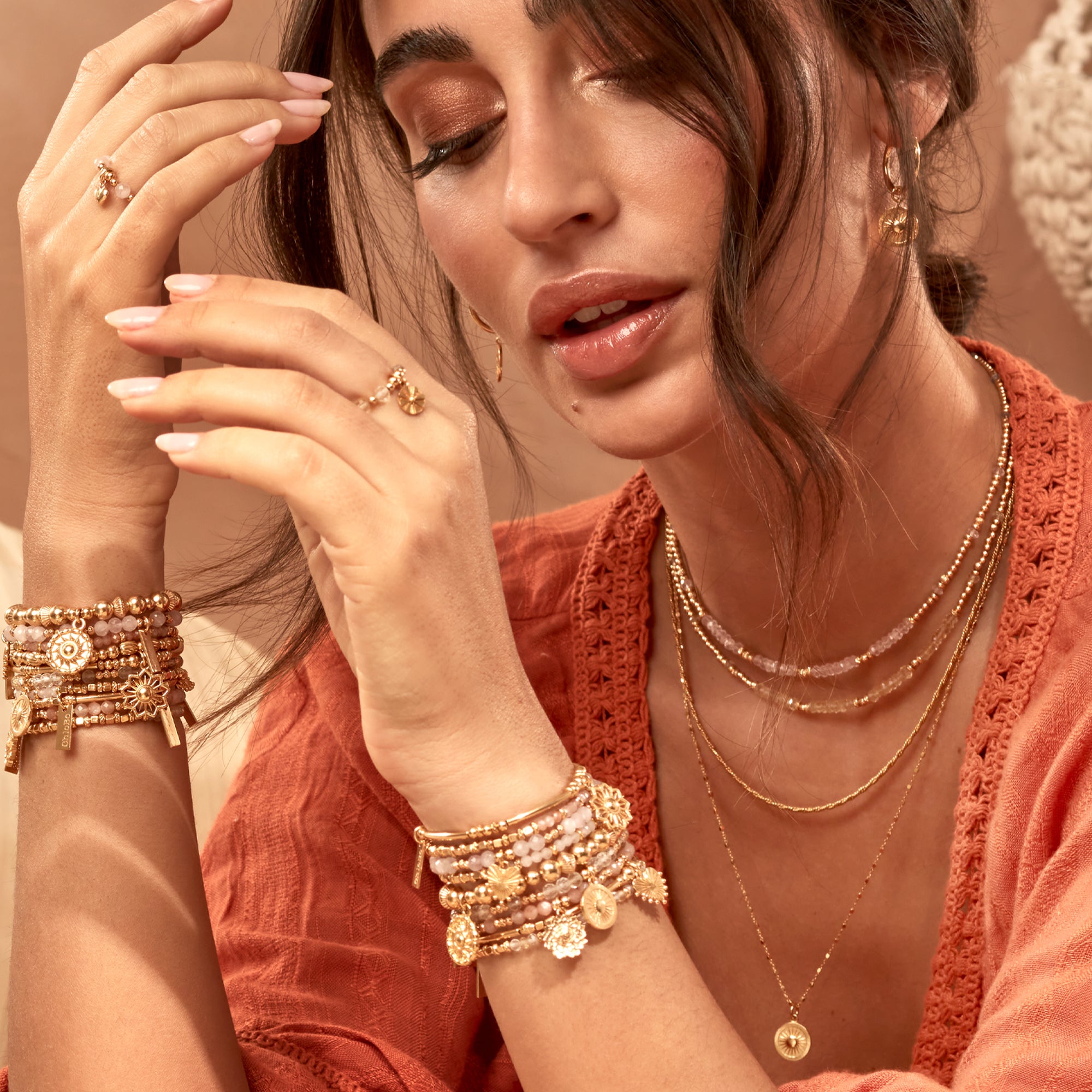 Soulful Rays Citrine Choker Necklace