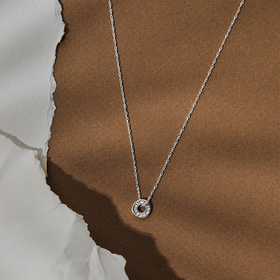 Tiny Twisted Rope Chain Power Within Necklace