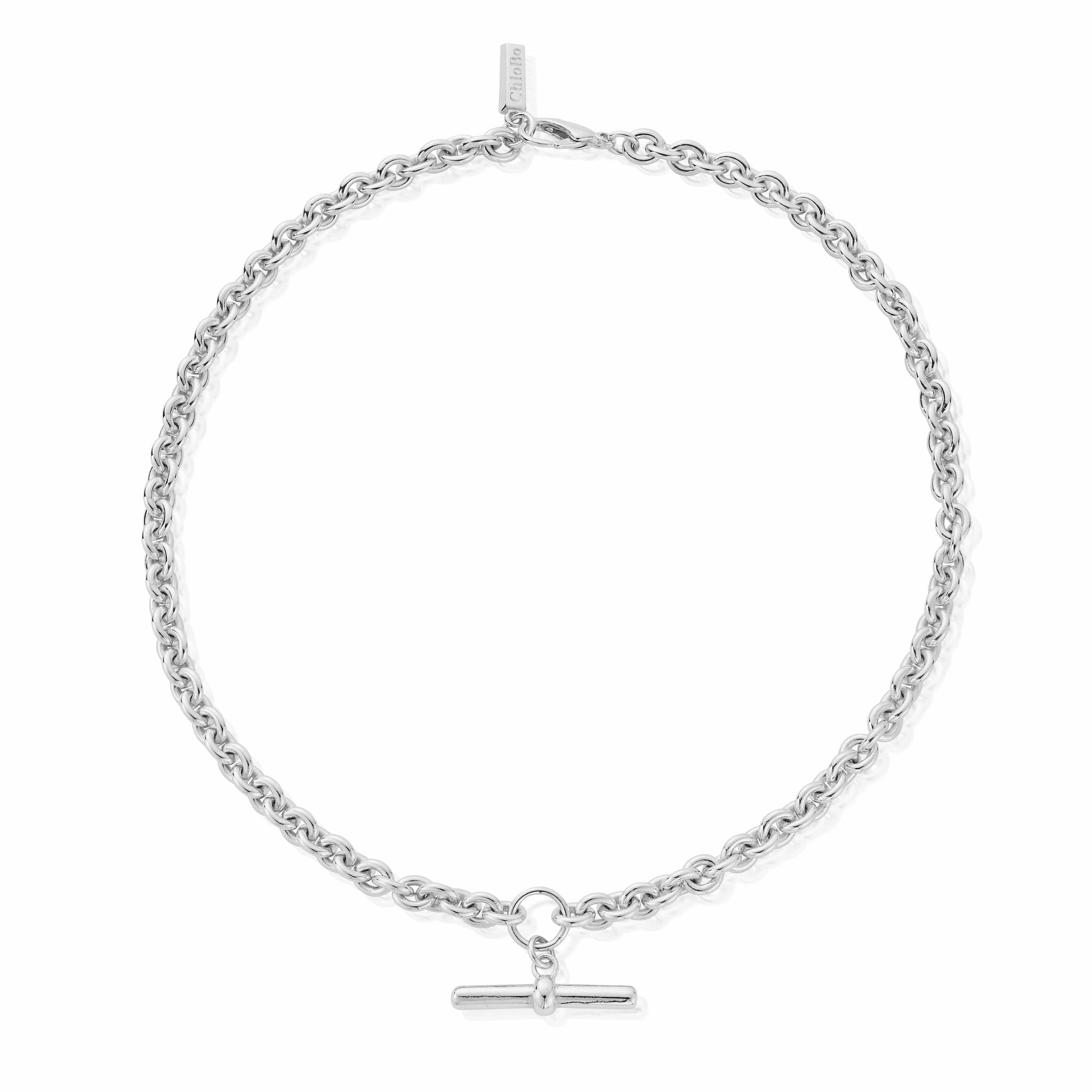 T-Bar Anchor Chain Necklace