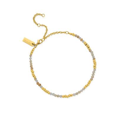 Graceful Sun Citrine Anklet