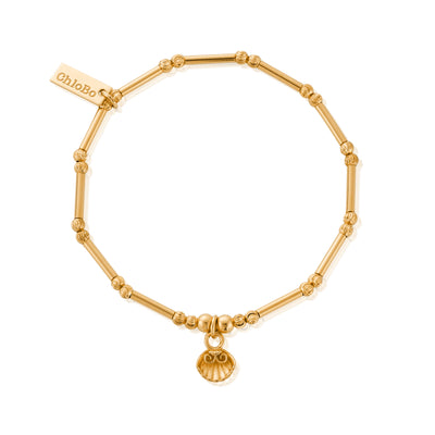 Dainty Moon Cut Sparkle Travel Seeker Bracelet