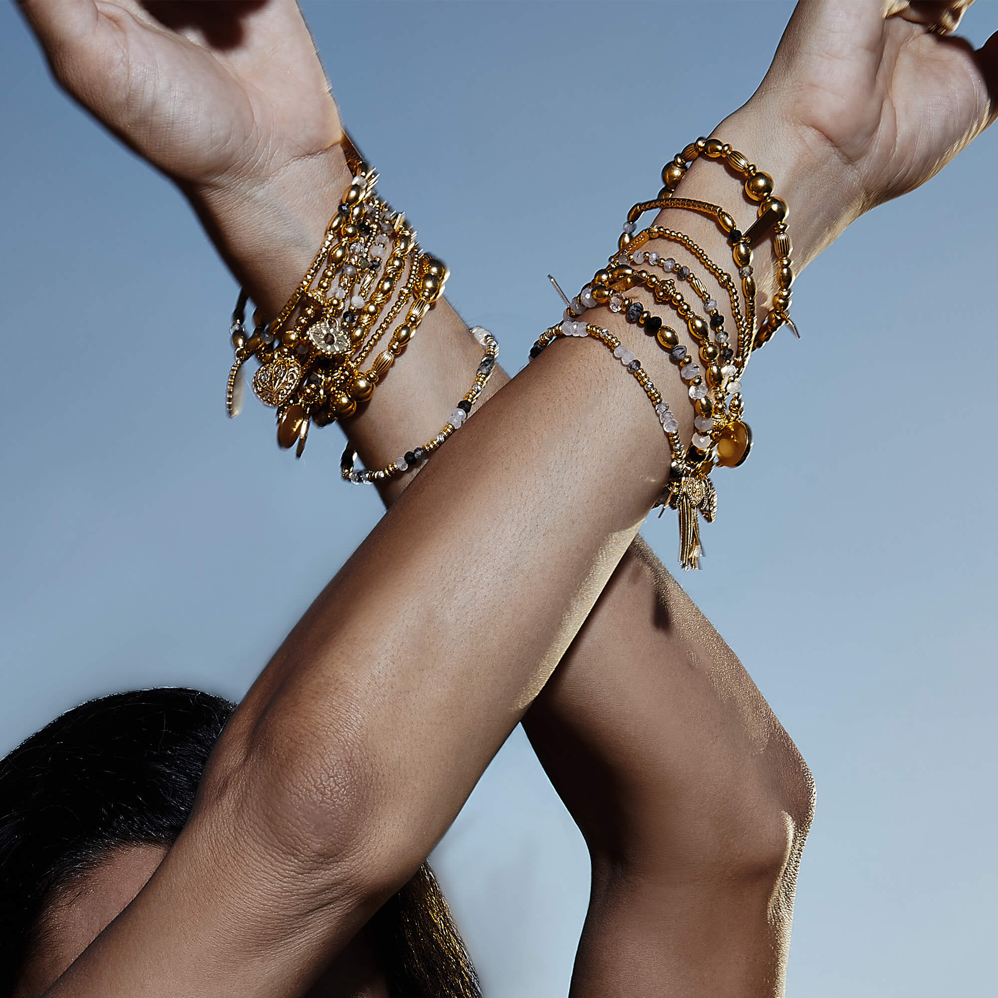 Visionary Black Rutilated Quartz Bracelet