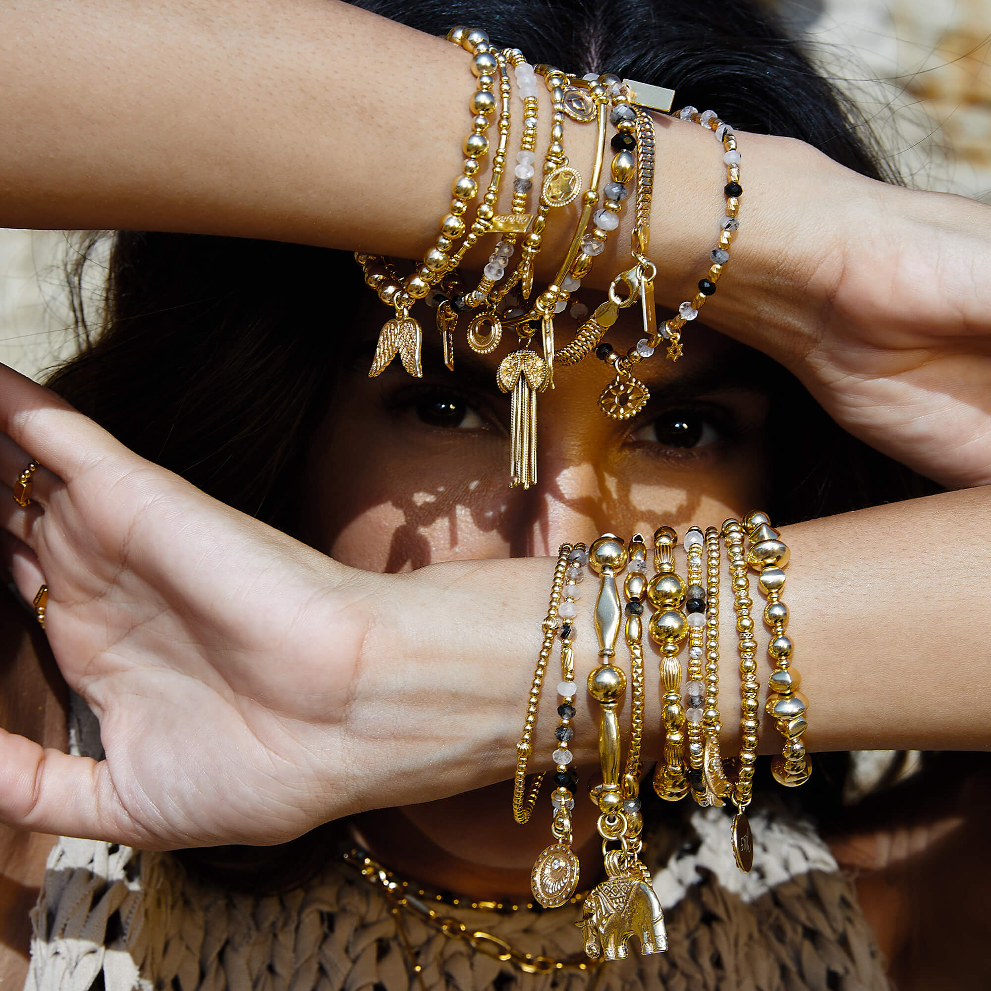 Visionary Black Rutilated Quartz Bracelet