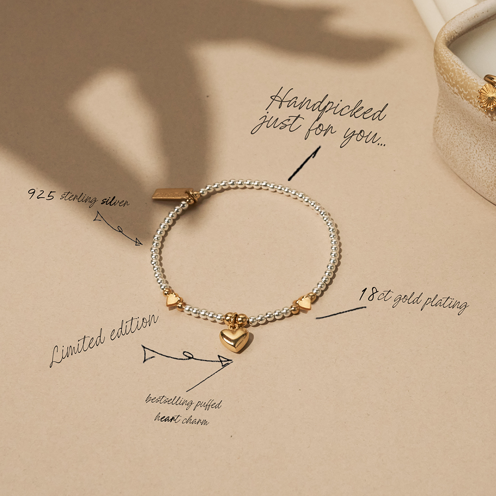 Golden Moments Of Love Bracelet