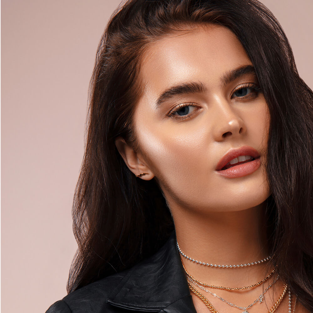 Lightning Bolt Cuff Earrings