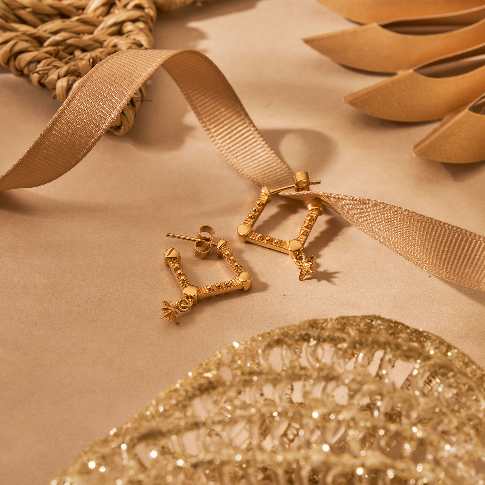 Inner Guidance Hoop Earrings