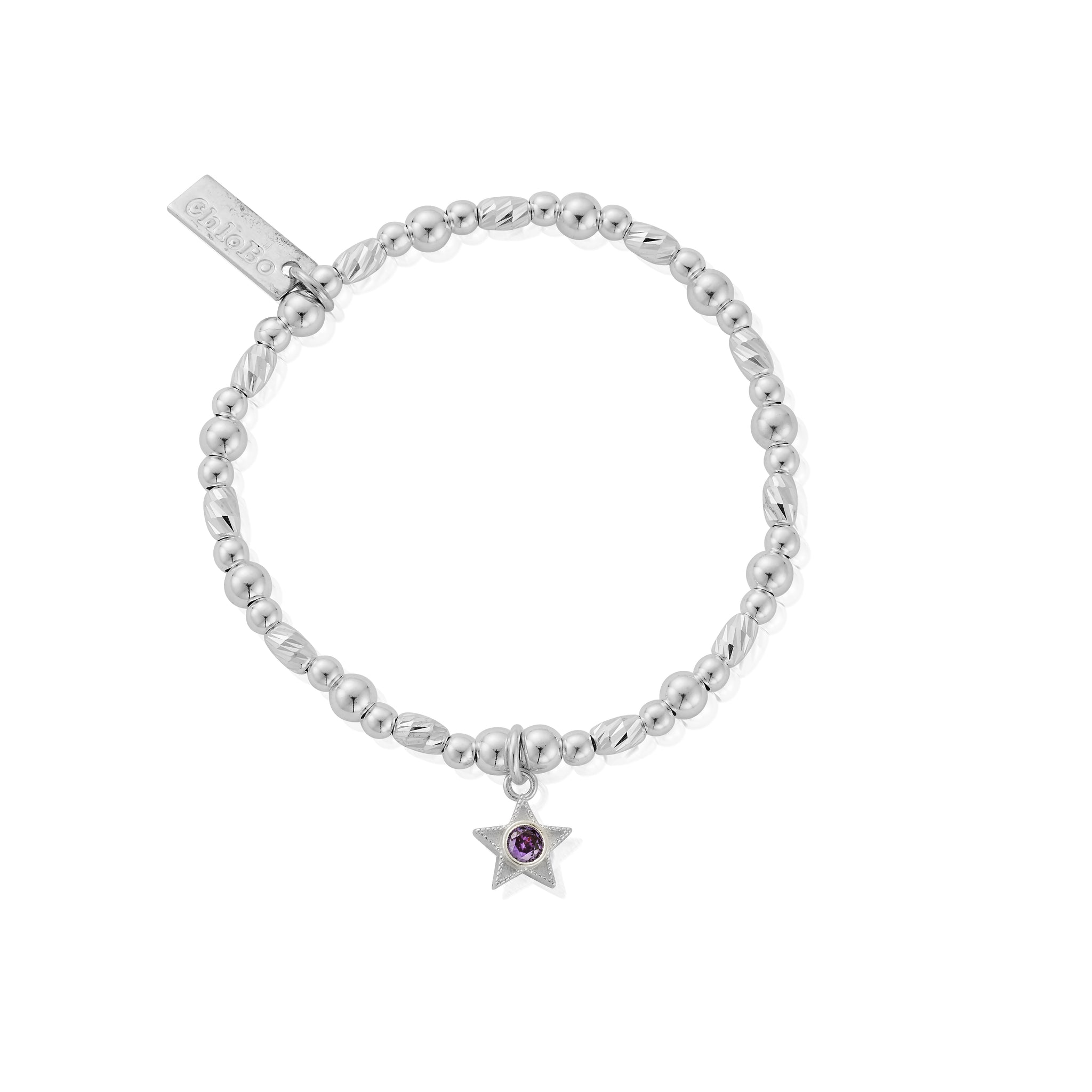 Children's February Birthstone Bracelet