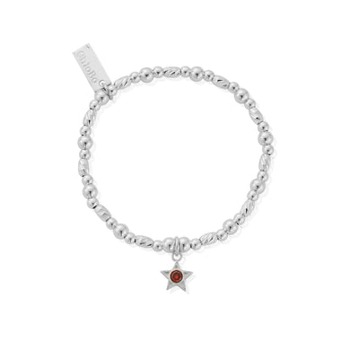 Children's January Birthstone Bracelet