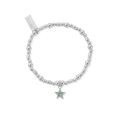 Children's March Birthstone Bracelet