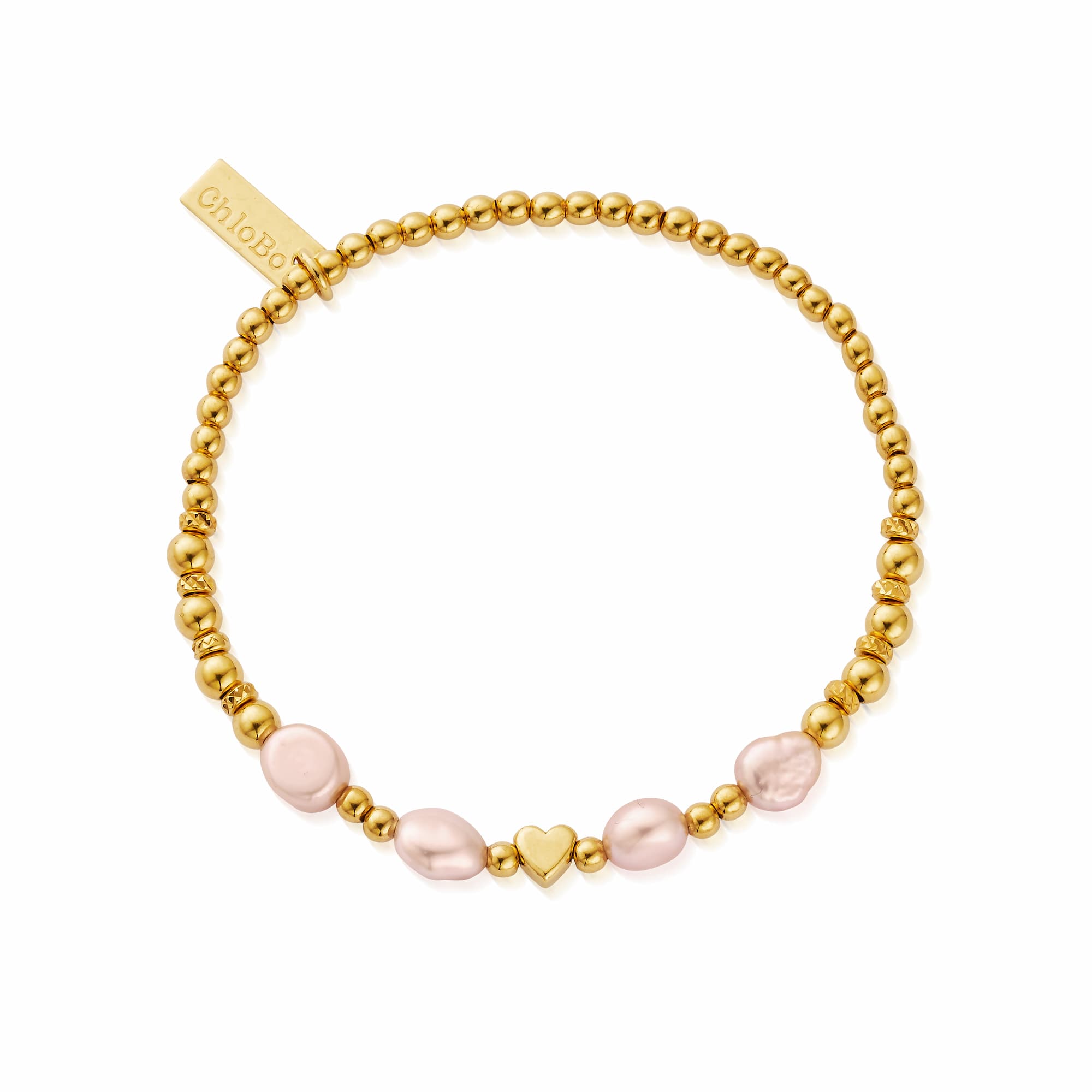 With Love Pink Pearl Bracelet
