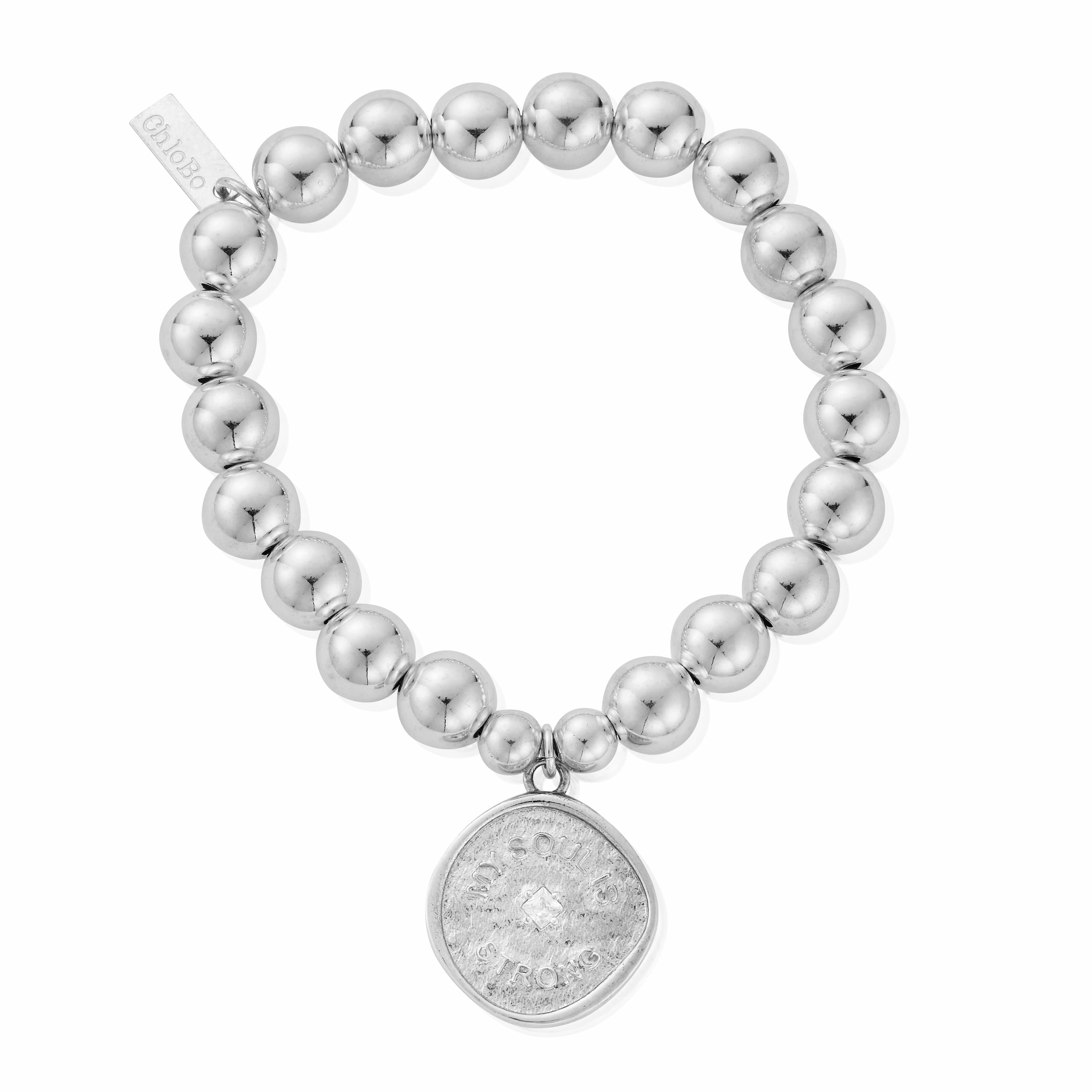 My Soul Is Strong Medium Ball Bracelet