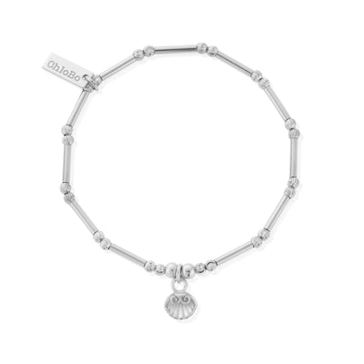 Dainty Moon Cut Sparkle Travel Seeker Bracelet