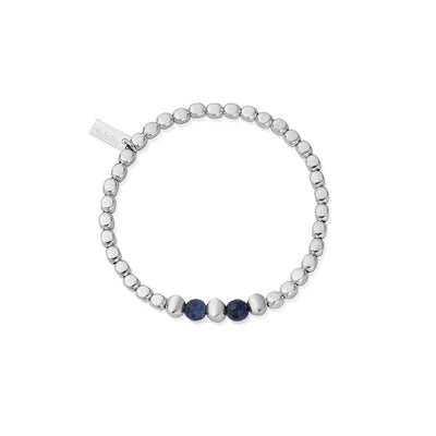 Men's Sodalite Cube Bracelet