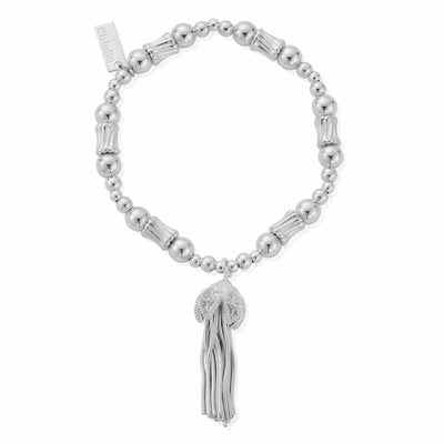 Corrugated Twist Tassel Of Joy Bracelet