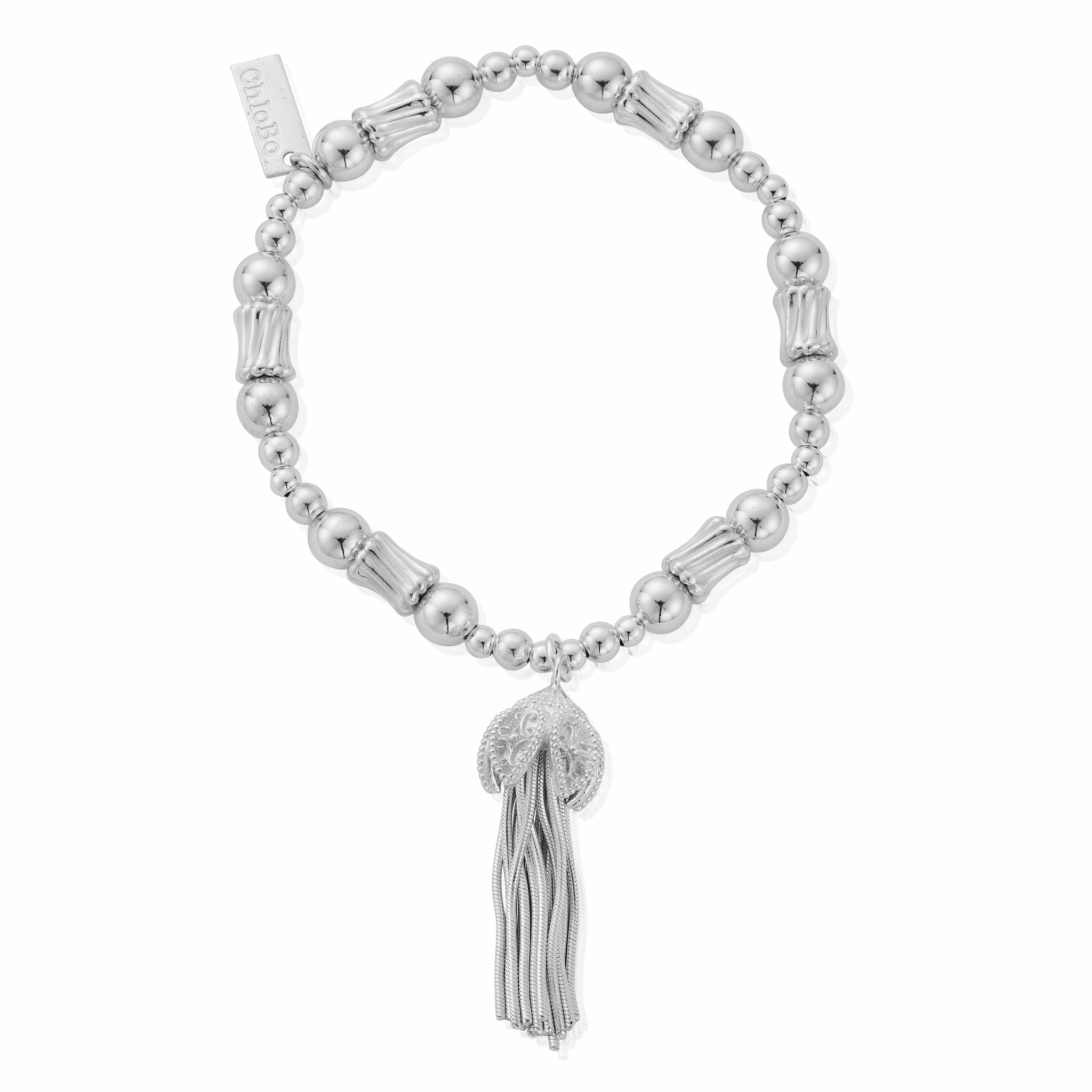 Corrugated Twist Tassel Of Joy Bracelet