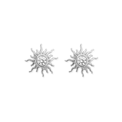 Sunrise Glow Stud Earrings