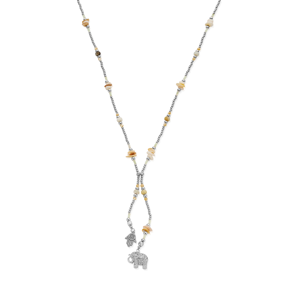 Strength and Spirit Lariat Necklace