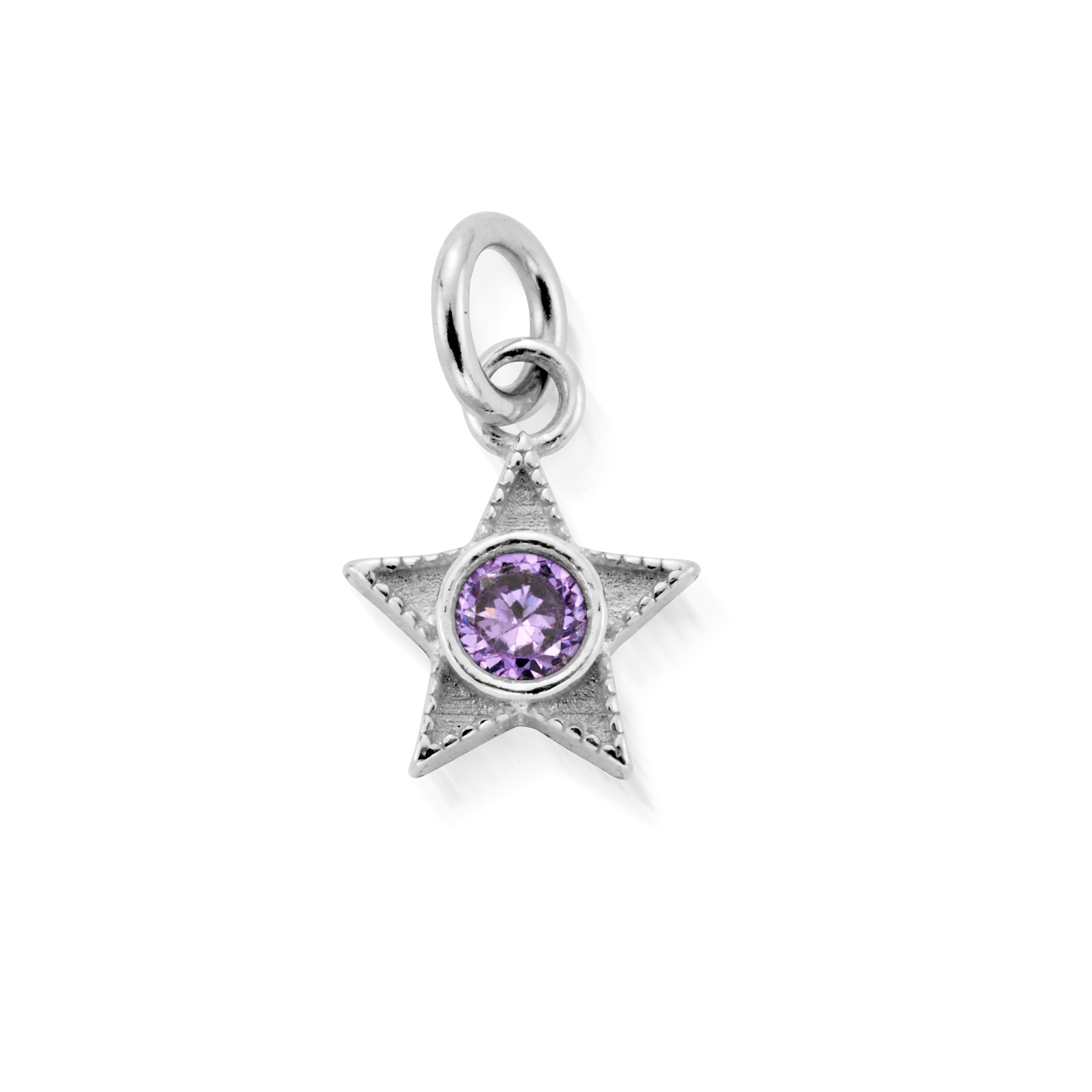 June Mini Star Birthstone Pendant Charm