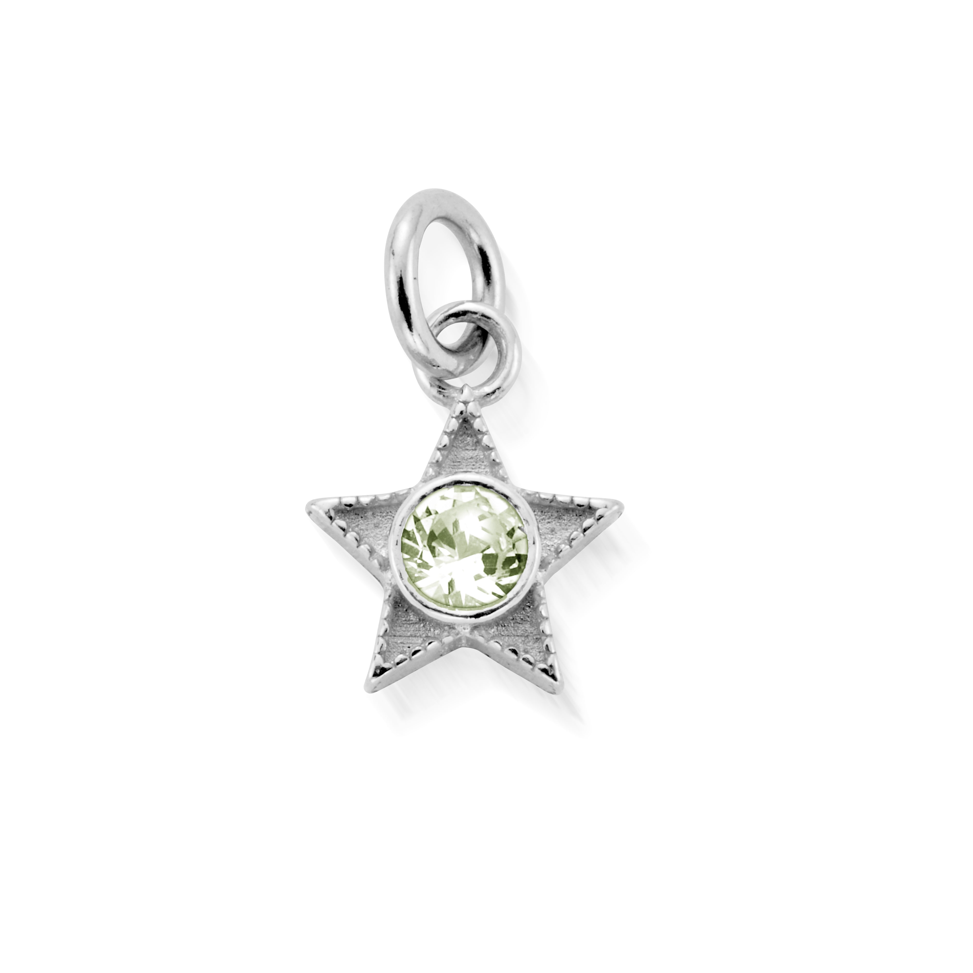 November Mini Star Birthstone Pendant Charm