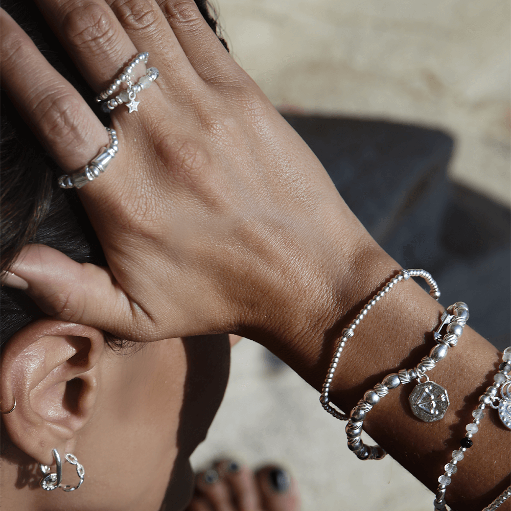 Stone Of Empowerment Black Rutilated Quartz Ring