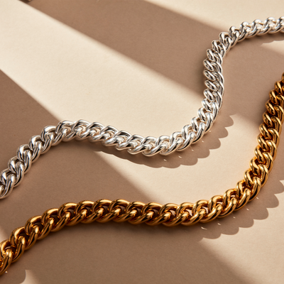 Statement Curb Necklace - 41cm