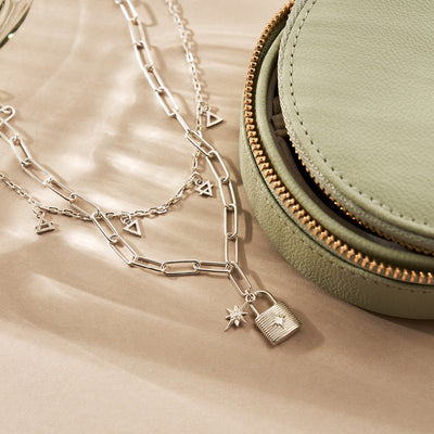 Multi Charm Elements Choker Necklace