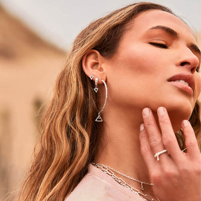 Large Air Hoop Earrings