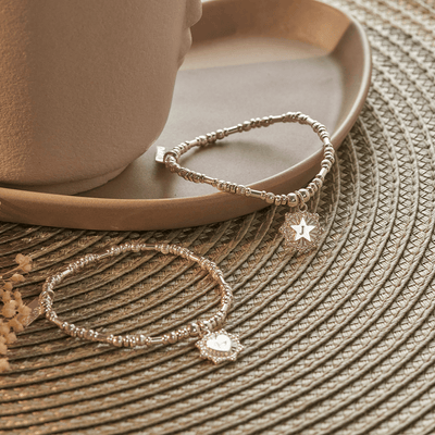 Children's Pumpkin Raised Star Bracelet