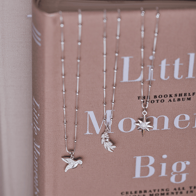 Bobble Chain Lucky Star Necklace