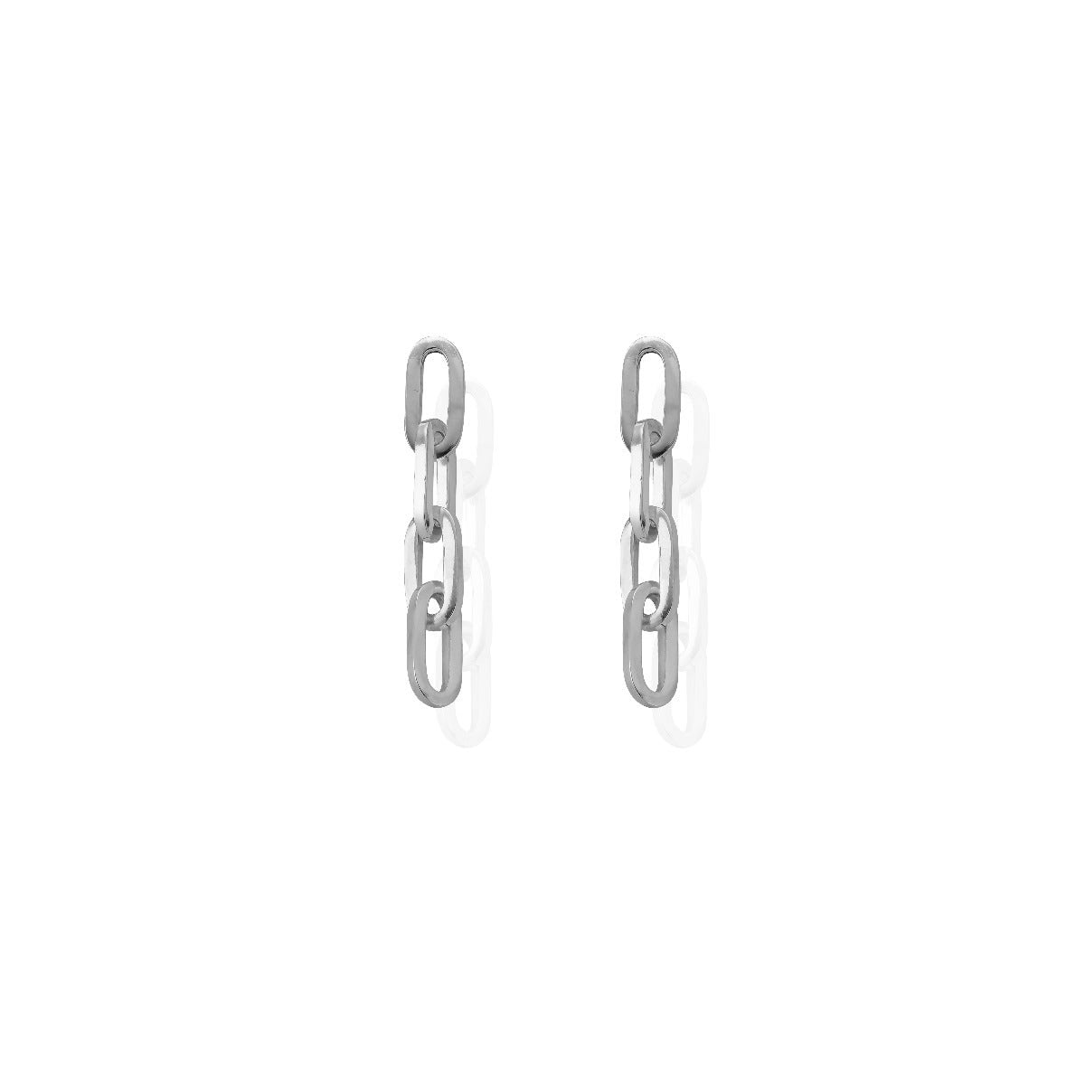 Mini Four Link Earrings | UK Made| ChloBo