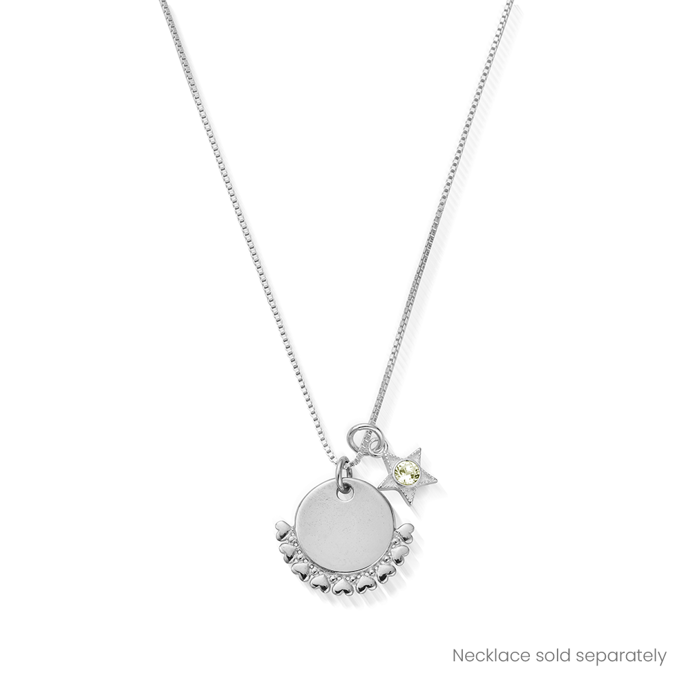 November Mini Star Birthstone Pendant Charm