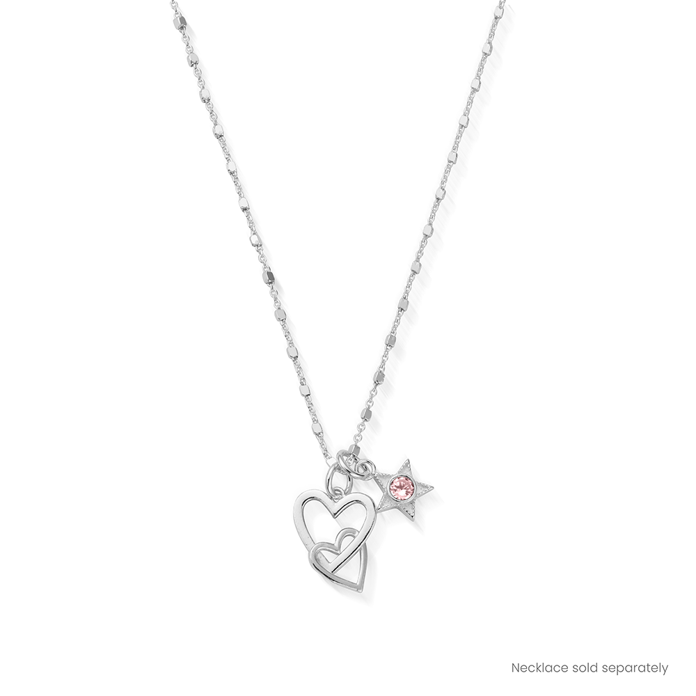 October Mini Star Birthstone Pendant Charm