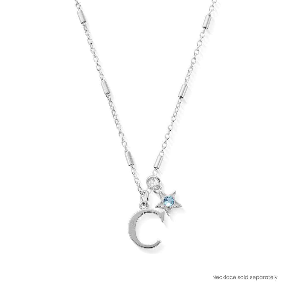 March Mini Star Birthstone Pendant Charm