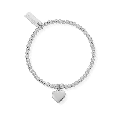 Children's Personalised Cute Charm Heart Bracelet