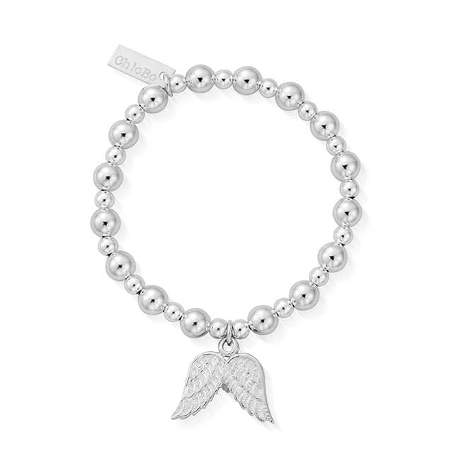 Children's Mini Small Ball Double Angel Wing Bracelet