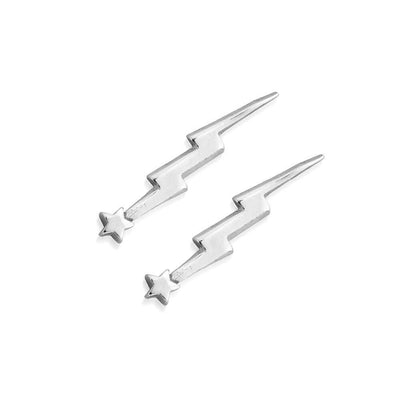 Lightning Bolt Cuff Earrings | ChloBo